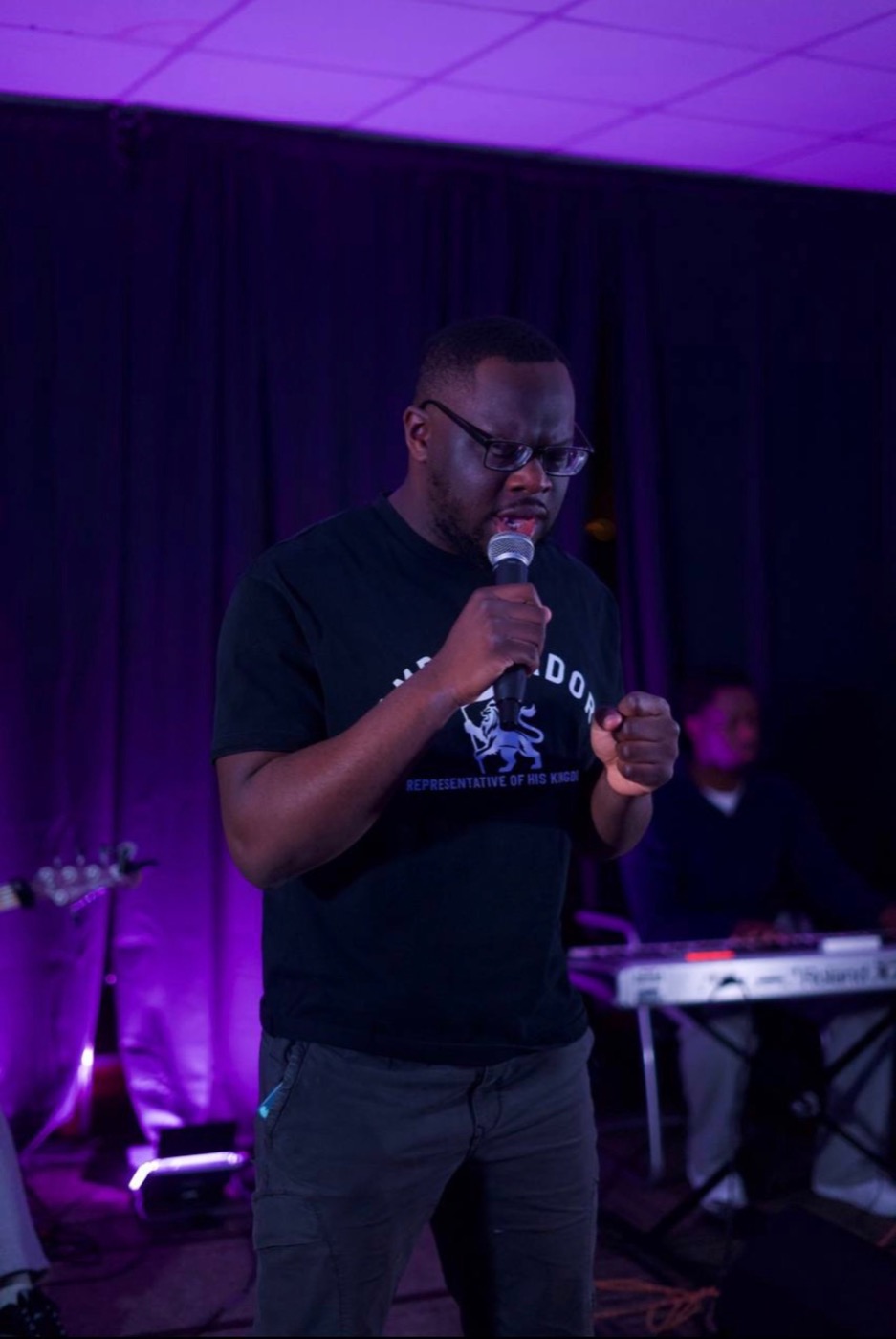 Daniel Odejoke, a leader at Embassy